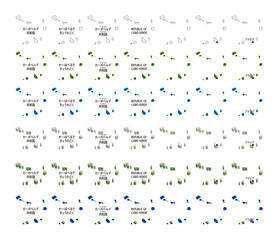 カーボヴェルデ（アフリカ）イラストセット