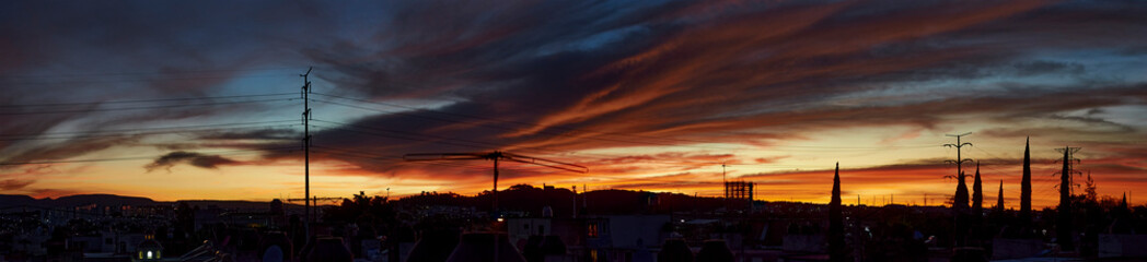 atardecer en zapopan