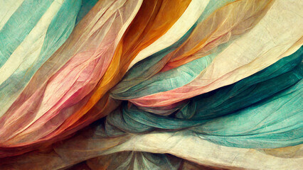 Abstract twirling pastel colors, background wallpaper	