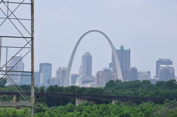 Fototapeta premium St. Louis, Missouri Drive-by