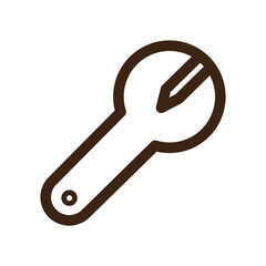 tool tools wrench outline icon