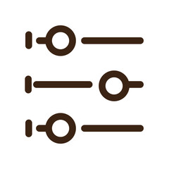 settings options tools outline icon