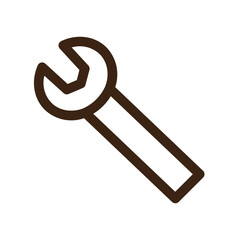 settings tools outline icon