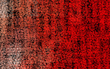 Dark Red vector pattern with christmas stars.