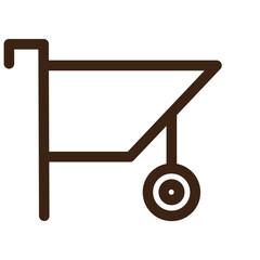 builder tools constructions outline icon