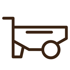 builder tools constructions outline icon