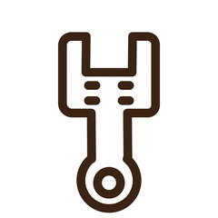 wrench work builder outline icon