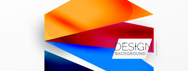 Background color abstract overlapping lines. Minimal composition vector illustration for wallpaper banner background or landing page