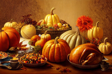 thanksgiving still life