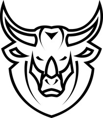 bull vector logo