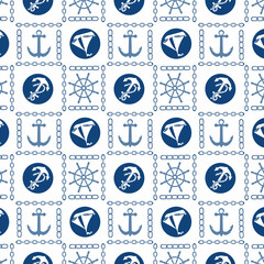 The boat always has a beautiful chain block.