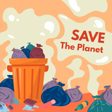 Save planet, pollution and waste on landfills