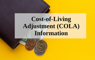 Social Security COLA Change Information Banner