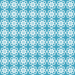 Seamless floral lace pattern