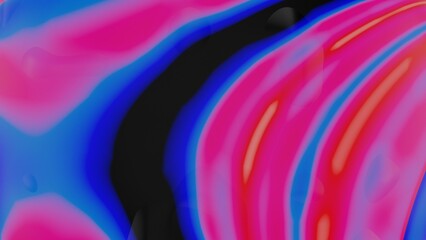 3D rendering illustration of abstract background