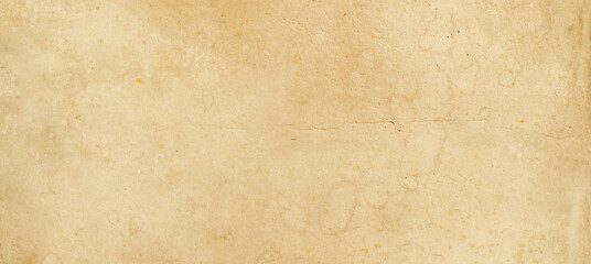 Old parchment paper. Banner texture