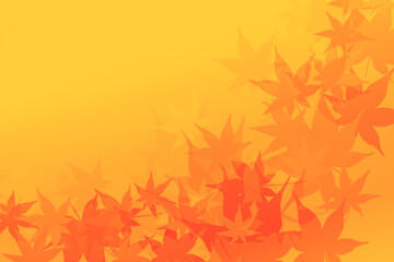 Fototapeta premium 紅葉 もみじ 光 金 ゴールド 秋 背景 輝き