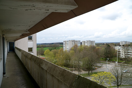 blocks of flats in Germany