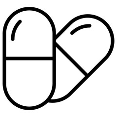 capsule medicine icon