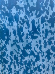 Blue wet wall