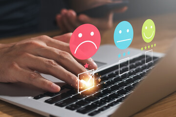 survey customer Show dissatisfaction, male customers express sad mood in online surveys, poor...