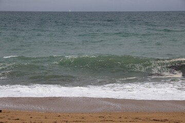 beach in the morning