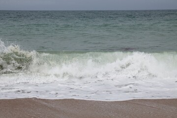beach in the morning