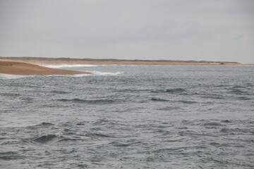 beach in the morning