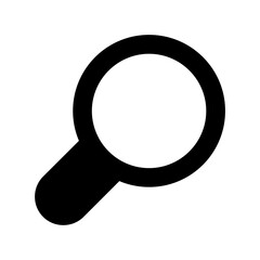 Magnifier Flat Vector Icon