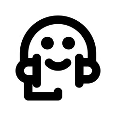 Customer Service Flat Vector Icon
