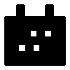 Calendar Flat Vector Icon