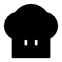 Chef Hat  Flat Vector Icon