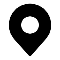 Map Pin Flat Vector Icon