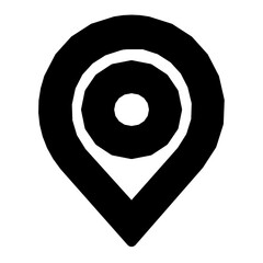 Map Pin Flat Vector Icon