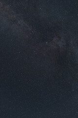 Many stars on black sky at night. A real dark night sky with plenty of stars. Night sky background...