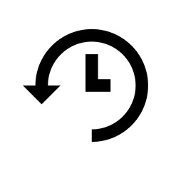 Clockwise Flat Vector Icon