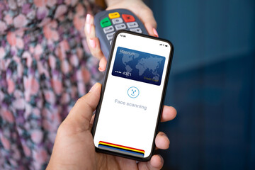 man payment purchase for phone and pay pass online terminal