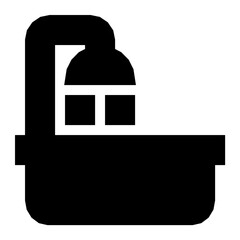 Bathtub Vector Icon
