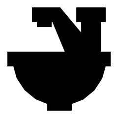 Wash Basin Vector Icon