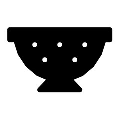 Colander Vector Icon