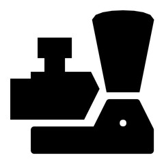 Food Processor Vector Icon