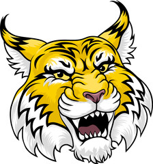 Wildcat Angry Wildcats Team Sports Mascot Roaring