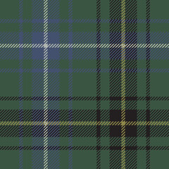 Henderson Ancient tartan plaid. Scottish pattern fabric swatch close-up. 