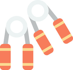 Hand Grip Strengthener illustration in minimal style