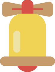 bell illustration in minimal style