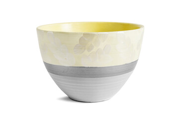Ceramic bowl isolated