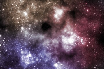 space galaxy in space