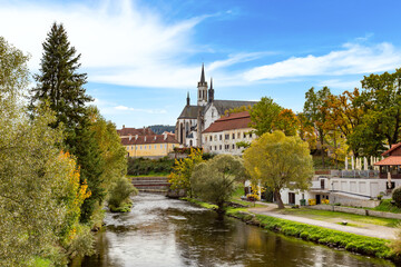 Fototapeta premium Cistercian monastery Vyssi Brod. Czech Republic.