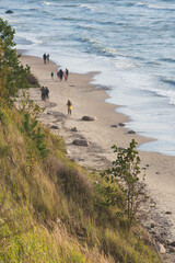 The Dutchman's Cap, in Lithuanian Olando kepurė, hill or parabolic dunes with pine trees created...