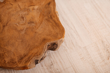 Exclusiv Baumscheibe Massives Teak Dekobrett Baumscheibe Holz Holzbrett Tablett Tischdeko Unikat